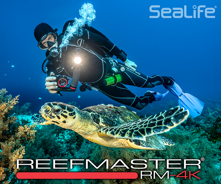 Sealife’s New Reefmaster Rm-4k Camera